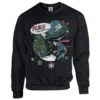 DC Comics Originals Superman Peace On Earth Black Christmas Jumper -Cheap Christmas Franchises Store 11574972 3454525538605845