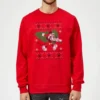 Disney Mickey Mouse Christmas Tree Mickey Red Christmas Jumper -Cheap Christmas Franchises Store 11575932 2004625312686467