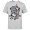 Star Wars Christmas Happy Holidays Droids Grey T-Shirt -Cheap Christmas Franchises Store 11602257 2074530721058025