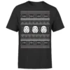 Star Wars Christmas Stormtrooper Knit Black T-Shirt -Cheap Christmas Franchises Store 11602305 4134530721564692