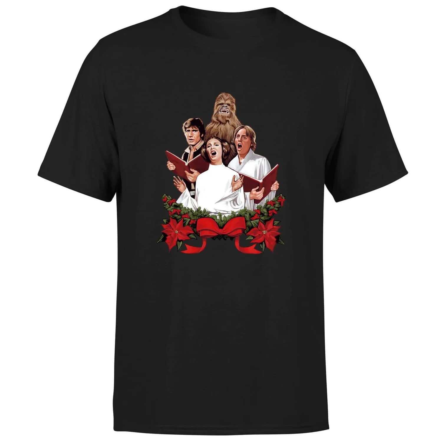 Star Wars Christmas Jedi Carols Black T-Shirt 8 Star Wars Christmas Jedi Carols Black T-Shirt - Image 6