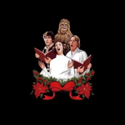 Star Wars Christmas Jedi Carols Black T-Shirt 10 Star Wars Christmas Jedi Carols Black T-Shirt -Cheap Christmas Franchises Store 11602335 2074626647604747