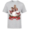 Star Wars Christmas Jedi Carols Grey T-Shirt 2 Star Wars Christmas Jedi Carols Grey T-Shirt -Cheap Christmas Franchises Store 11602479 1274530711348963