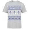 Star Wars Christmas R2D2 Knit Grey T-Shirt -Cheap Christmas Franchises Store 11602491 1484530711449688