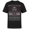 The Dude Abides Merry Dudemas Man Men's Christmas T-Shirt - Black -Cheap Christmas Franchises Store 11627445 1084533519301992