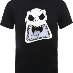 Disney The Nightmare Before Christmas Jack Skellington Angry Face Black T-Shirt