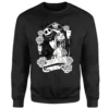 Disney The Nightmare Before Christmas Jack Skellington And Sally Black Sweatshirt