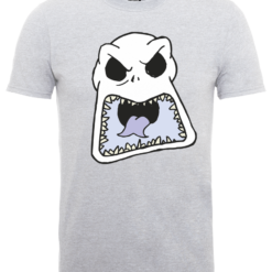 Disney The Nightmare Before Christmas Jack Skellington Angry Face Grey T-Shirt