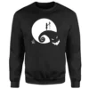 Disney The Nightmare Before Christmas Jack And Sally Moon Black Sweatshirt -Cheap Christmas Franchises Store 11654536 2434742702734119