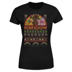 Rainbow Fairisle Christmas Sweatshirt Women's T-Shirt - Black 11 Rainbow Fairisle Christmas Sweatshirt Women's T-Shirt - Black -Cheap Christmas Franchises Store 11811426 1344623443031216