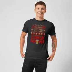 Shaun Of The Dead You've Got Red On You Christmas Men's T-Shirt - Black -Cheap Christmas Franchises Store 11919532 6934618787661228