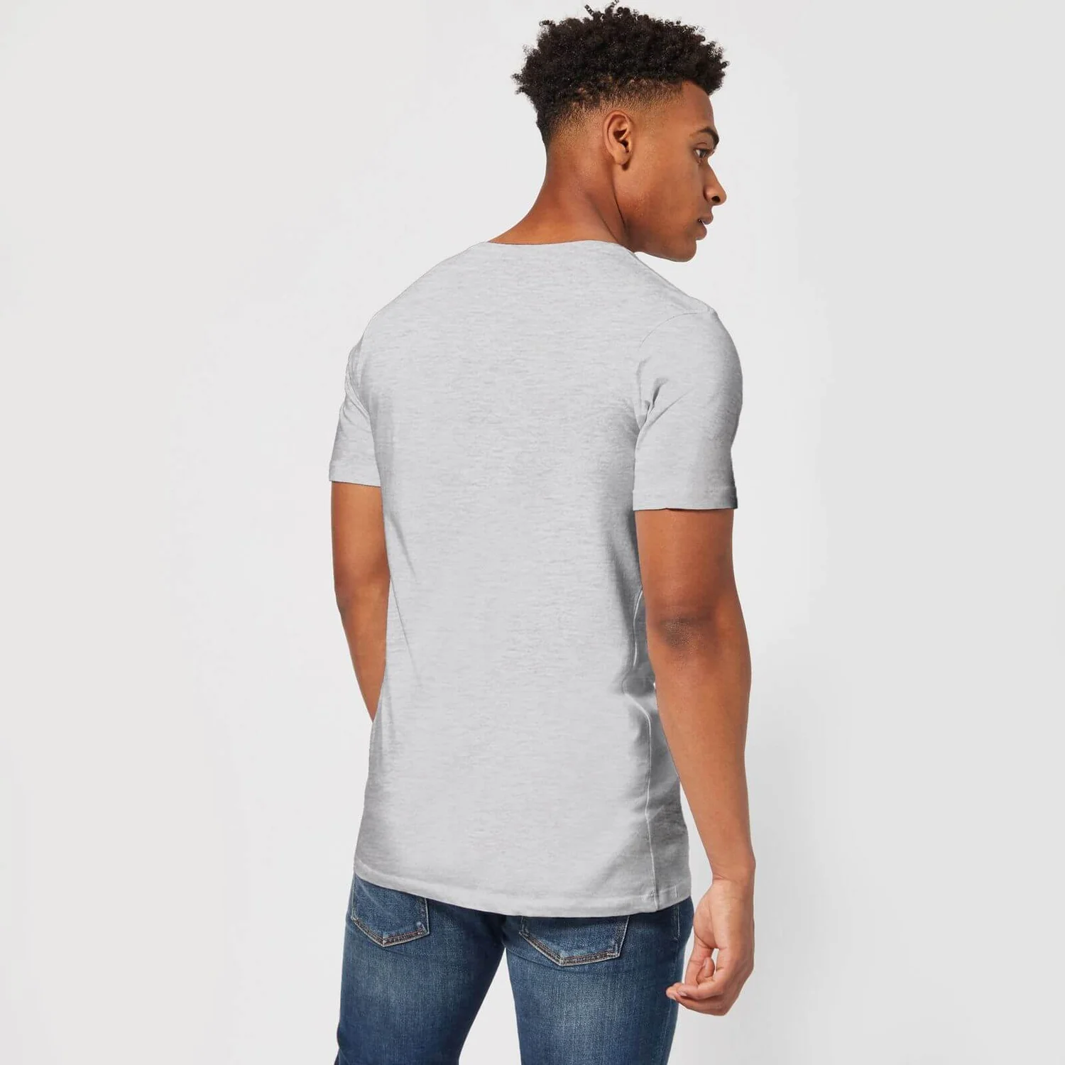 Disney Classic Snow White Men's Christmas T-Shirt - Grey 6 Disney Classic Snow White Men's Christmas T-Shirt - Grey - Image 4