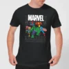 Marvel Avengers Group Men's Christmas T-Shirt - Black -Cheap Christmas Franchises Store 11923494 3384619813956227