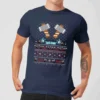 Marvel Avengers Thor Pixel Art Men's Christmas T-Shirt - Navy -Cheap Christmas Franchises Store 11923521 8574619818908618