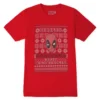 Marvel Deadpool Men's Christmas T-Shirt - Red -Cheap Christmas Franchises Store 11923595 1954912956218037