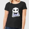 Disney Nightmare Before Christmas Jack Skellington Angry Face Women's T-Shirt - Black -Cheap Christmas Franchises Store 11926252 2414621129476462