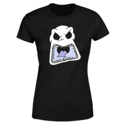 Disney Nightmare Before Christmas Jack Skellington Angry Face Women's T-Shirt - Black -Cheap Christmas Franchises Store 11926252 3024621129739685