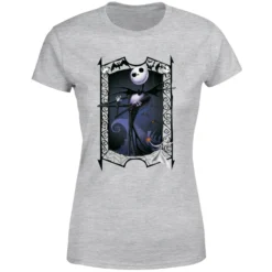 Disney Nightmare Before Christmas Jack Skellington Zero Pose Women's T-Shirt - Grey 11 Disney Nightmare Before Christmas Jack Skellington Zero Pose Women's T-Shirt - Grey -Cheap Christmas Franchises Store 11926352 1294621126247073