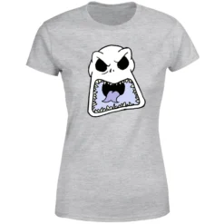 Disney Nightmare Before Christmas Jack Skellington Angry Face Women's T-Shirt - Grey 11 Disney Nightmare Before Christmas Jack Skellington Angry Face Women's T-Shirt - Grey -Cheap Christmas Franchises Store 11926362 1734621126462125