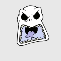 Disney Nightmare Before Christmas Jack Skellington Angry Face Women's T-Shirt - Grey 8 Disney Nightmare Before Christmas Jack Skellington Angry Face Women's T-Shirt - Grey -Cheap Christmas Franchises Store 11926362 1764621126310961