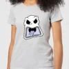 Disney Nightmare Before Christmas Jack Skellington Angry Face Women's T-Shirt - Grey -Cheap Christmas Franchises Store 11926362 2124621126284927
