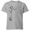 Disney The Nightmare Before Christmas Jack Skellington Full Body Kids' T-Shirt - Grey -Cheap Christmas Franchises Store 11926434 1934621127873925