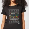 Rubiks Merry Cubemas Women's Christmas T-Shirt - Black 2 Rubiks Merry Cubemas Women's Christmas T-Shirt - Black -Cheap Christmas Franchises Store 11926968 2114624727600754