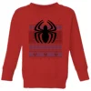 Marvel Avengers Spider-Man Logo Kids Christmas Jumper - Red 1 Marvel Avengers Spider-Man Logo Kids Christmas Jumper - Red -Cheap Christmas Franchises Store 11928216 4164621630045200