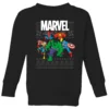Marvel Avengers Group Kids Christmas Jumper - Black 1 Marvel Avengers Group Kids Christmas Jumper - Black -Cheap Christmas Franchises Store 11928222 4014621630076568
