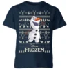 Disney Frozen Olaf Kids Christmas T-Shirt - Navy -Cheap Christmas Franchises Store 11928366 1404621631352093