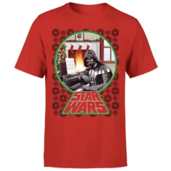Star Wars A Very Merry Sithmas Men's Christmas T-Shirt - Red -Cheap Christmas Franchises Store 11929432 1834622429168058