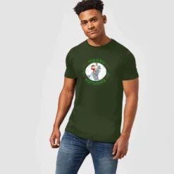 Star Wars Merry Hothmas Men's Christmas T-Shirt - Forest Green -Cheap Christmas Franchises Store 11929438 8634622429424663