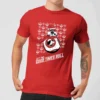 Star Wars Let The Good Times Roll Men's Christmas T-Shirt - Red -Cheap Christmas Franchises Store 11929444 1124622429856813