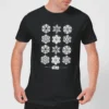Star Wars Snowflake Men's Christmas T-Shirt - Black -Cheap Christmas Franchises Store 11929459 1144622425625415
