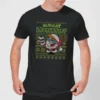 Cartoon Network Dexter's Lab Pattern Men's Christmas T-Shirt - Black -Cheap Christmas Franchises Store 11931649 9164622959074318