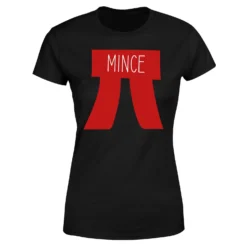 Mince Pi Women's Christmas T-Shirt - Black -Cheap Christmas Franchises Store 11936814 1554624493251623