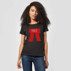 Mince Pi Women's Christmas T-Shirt - Black -Cheap Christmas Franchises Store 11936814 6164624493133585
