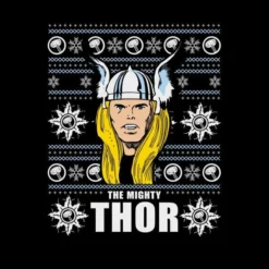 Marvel Thor Face Women's Christmas T-Shirt - Black -Cheap Christmas Franchises Store 11963280 1974627067078028