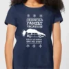 National Lampoon Griswold Vacation Ugly Knit Women's Christmas T-Shirt - Navy -Cheap Christmas Franchises Store 11963361 1914627071378600