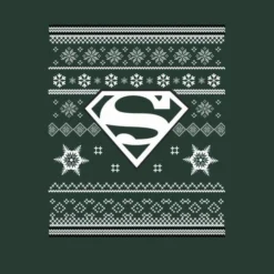 DC COMICS DC Superman Women's Christmas T-Shirt - Forest Green -Cheap Christmas Franchises Store 11963620 8244627060256196