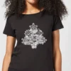 Marvel Shields Snowflakes Women's Christmas T-Shirt - Black 2 Marvel Shields Snowflakes Women's Christmas T-Shirt - Black -Cheap Christmas Franchises Store 11963755 5064627066729230