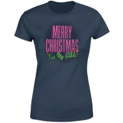 National Lampoon Merry Christmas (Kiss My @$$) Women's Christmas T-Shirt - Navy 11 National Lampoon Merry Christmas (Kiss My @$$) Women's Christmas T-Shirt - Navy -Cheap Christmas Franchises Store 11963994 1034627082658333