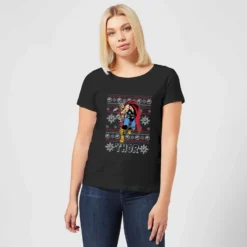 Marvel Thor Women's Christmas T-Shirt - Black 9 Marvel Thor Women's Christmas T-Shirt - Black -Cheap Christmas Franchises Store 11964059 1234627059114069