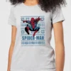Marvel Spider-Man Women's Christmas T-Shirt - Grey 1 Marvel Spider-Man Women's Christmas T-Shirt - Grey -Cheap Christmas Franchises Store 11964154 1094627063332384
