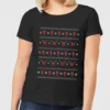 Marvel Deadpool Faces Women's Christmas T-Shirt - Black -Cheap Christmas Franchises Store 11964278 7304627069169055