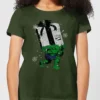 Marvel The Incredible Hulk Christmas Present Women's Christmas T-Shirt - Forest Green -Cheap Christmas Franchises Store 11964363 4974627073668305