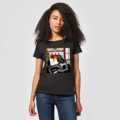 Star Wars Darth Vader Piano Player Women's Christmas T-Shirt - Black -Cheap Christmas Franchises Store 11964380 2074627075609065