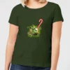 Star Wars Candy Cane Yoda Women's Christmas T-Shirt - Forest Green 1 Star Wars Candy Cane Yoda Women's Christmas T-Shirt - Forest Green -Cheap Christmas Franchises Store 11964528 8134627059376695