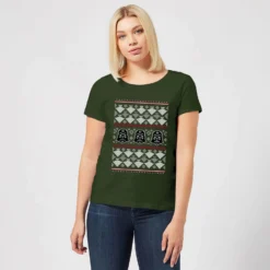 Star Wars Imperial Darth Vader Women's Christmas T-Shirt - Forest Green -Cheap Christmas Franchises Store 11964535 7774627059904155