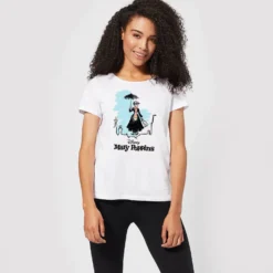 Disney Mary Poppins Rooftop Landing Women's Christmas T-Shirt - White 9 Disney Mary Poppins Rooftop Landing Women's Christmas T-Shirt - White -Cheap Christmas Franchises Store 11964549 1774627060534743